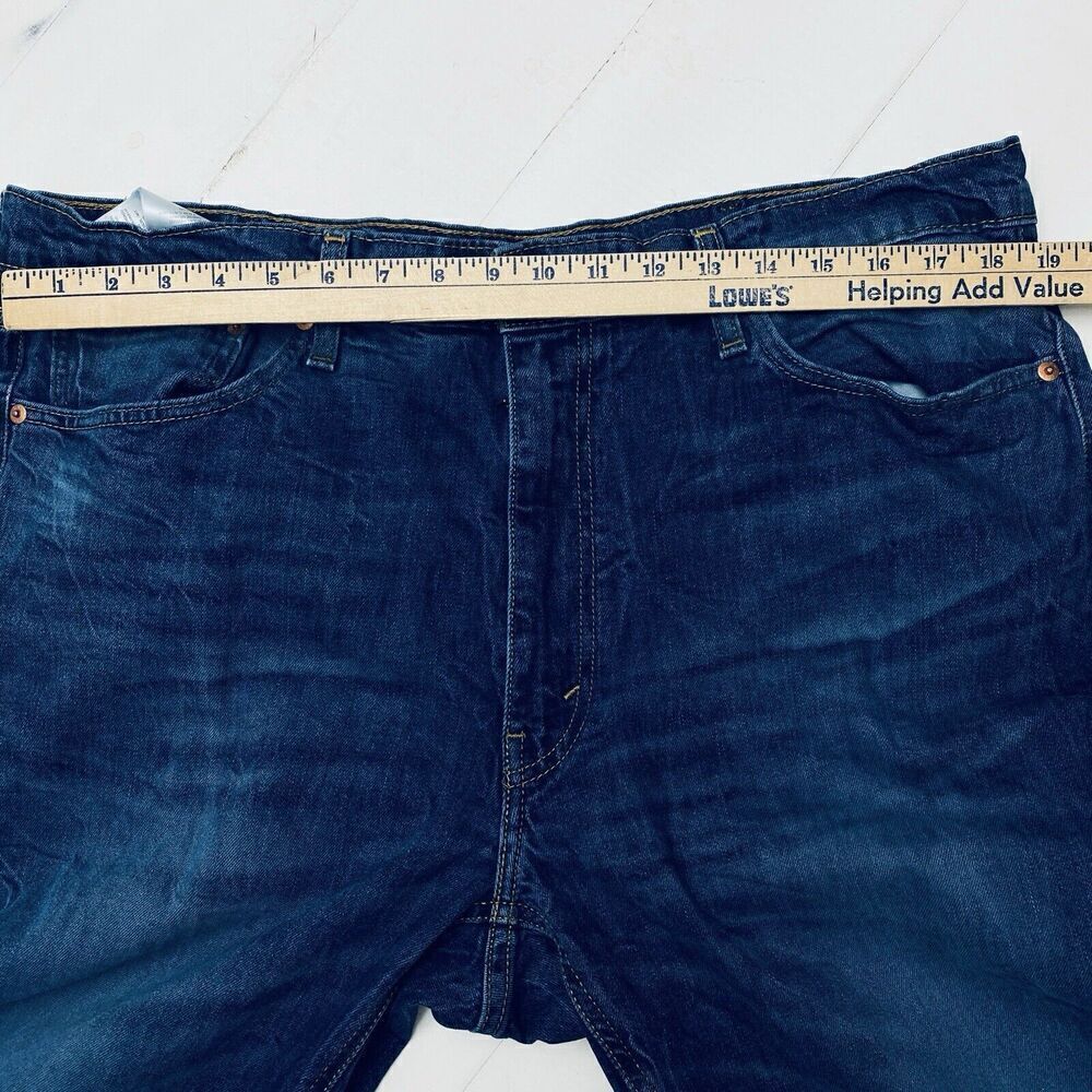Levi's 541 Jeans Straight Leg Blue Denim Mens 40x32 Classic Medium Dark Wash - Picture 11 of 16